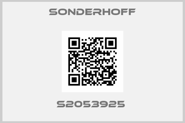 SONDERHOFF-S2053925 
