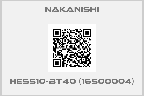 Nakanishi-HES510-BT40 (16500004)