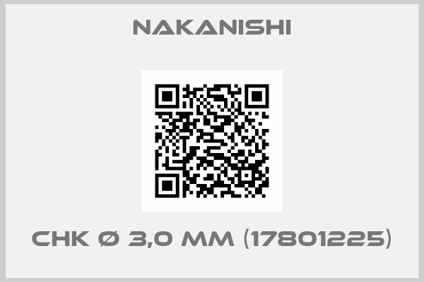 Nakanishi-CHK Ø 3,0 mm (17801225)