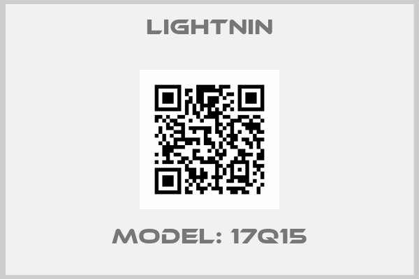 Lightnin-Model: 17Q15