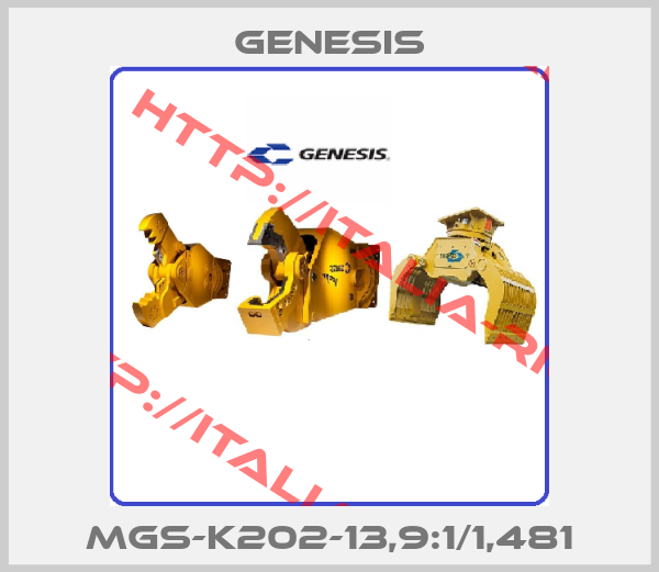 Genesis-MGS-K202-13,9:1/1,481