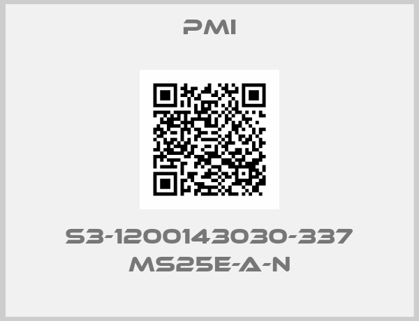 PMI-S3-1200143030-337 MS25E-A-N