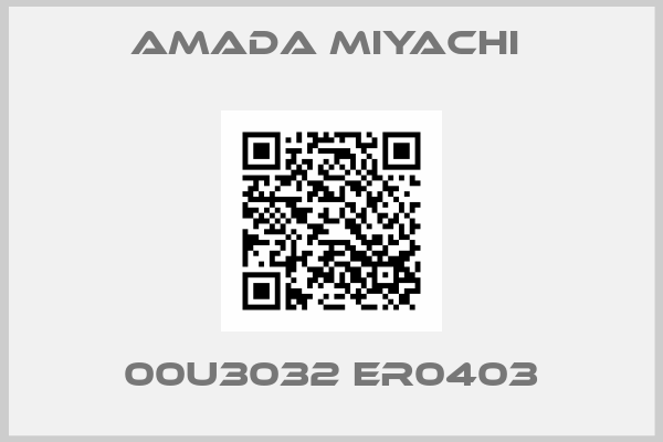 AMADA MIYACHI -00U3032 ER0403