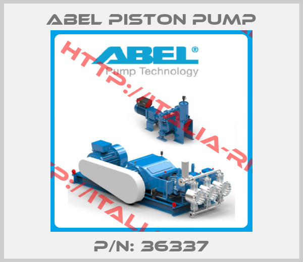 ABEL Piston pump-P/N: 36337
