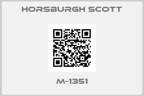 Horsburgh Scott-M-1351