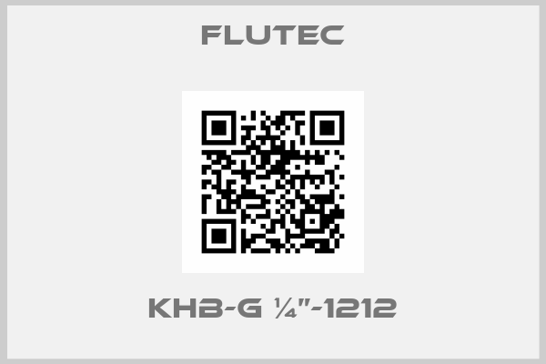 Flutec-KHB-G ¼”-1212