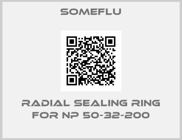 SOMEFLU-RADIAL SEALING RING for NP 50-32-200