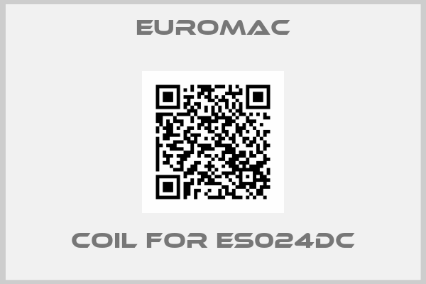 Euromac-Coil for ES024DC