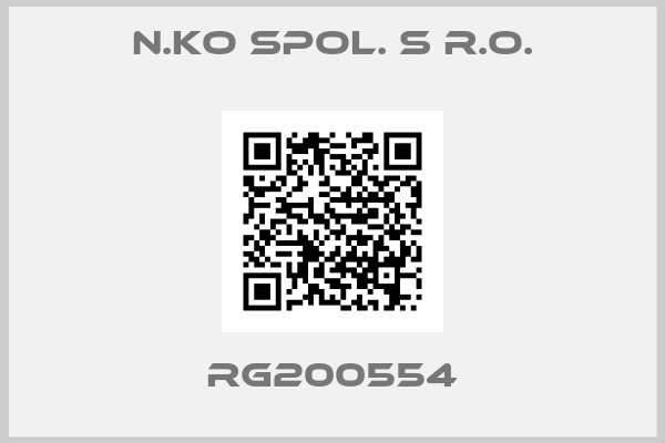 N.KO spol. s r.o.-RG200554