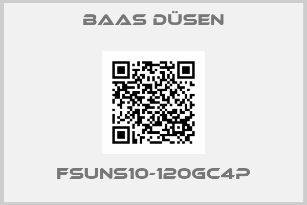 Baas Düsen-FSUNS10-120GC4P