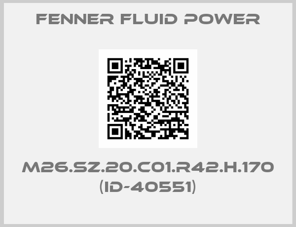 FENNER FLUID POWER-M26.SZ.20.C01.R42.H.170 (ID-40551)