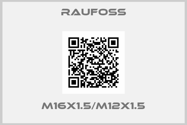 Raufoss-M16X1.5/M12X1.5