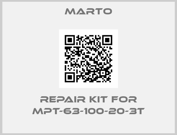 Marto-Repair kit for MPT-63-100-20-3T