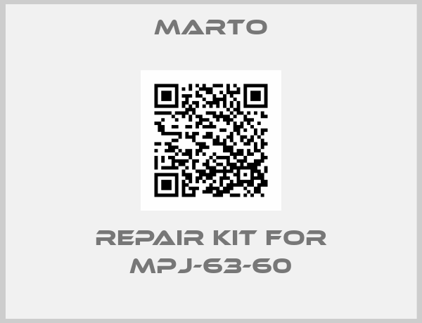 Marto-Repair kit for MPJ-63-60