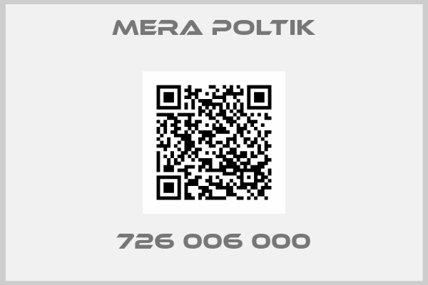 Mera Poltik-726 006 000