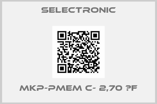selectronic-MKP-PMEM C- 2,70 µF