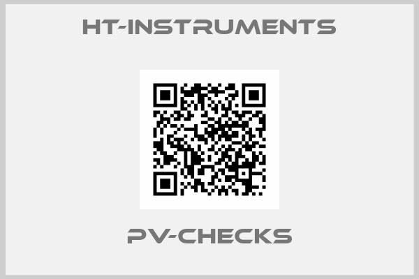 HT-Instruments-PV-CHECKs