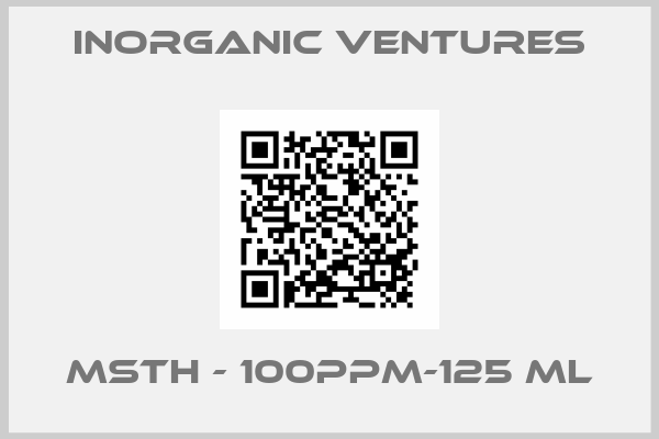 Inorganic Ventures-MSTH - 100PPM-125 mL