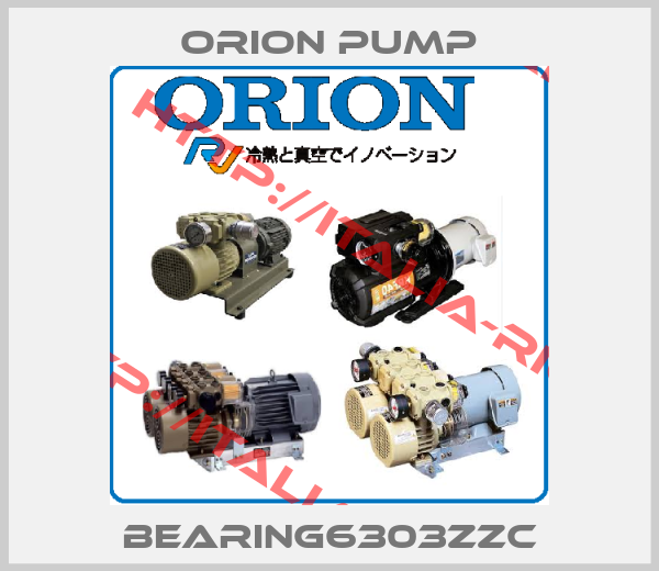 Orion pump-Bearing6303ZZC