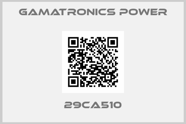 GAMATRONICS POWER-29CA510
