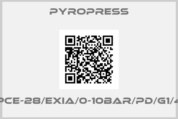 Pyropress-PCE-28/EXIA/0-10BAR/PD/G1/4