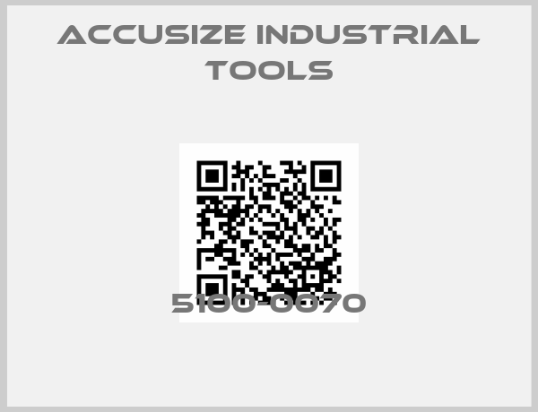 Accusize Industrial Tools-5100-0070