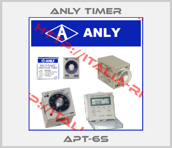 ANLY TIMER-APT-6S