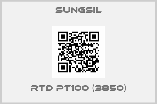 SUNGSIL-RTD PT100 (3850)