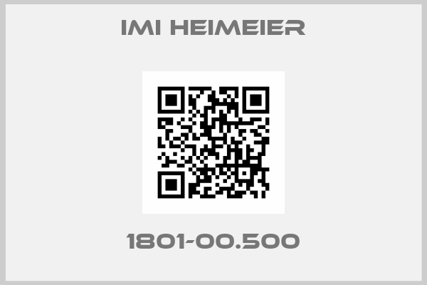 IMI Heimeier-1801-00.500