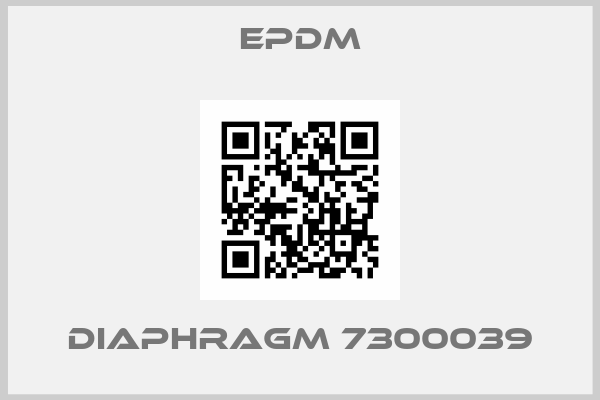 EPDM-Diaphragm 7300039