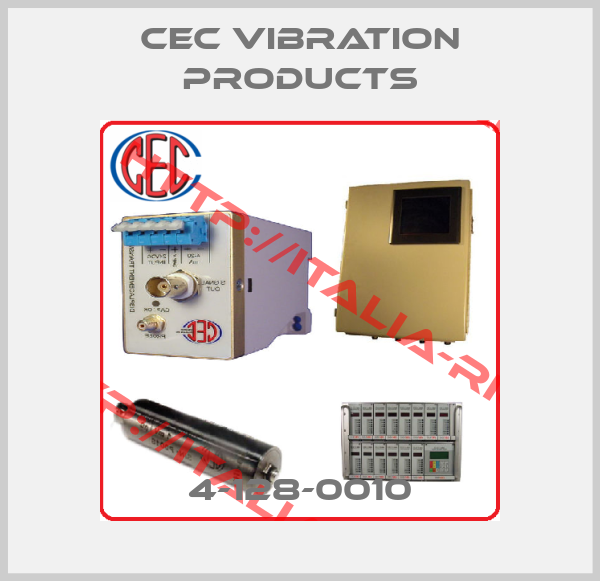 CEC VIBRATION PRODUCTS-4-128-0010
