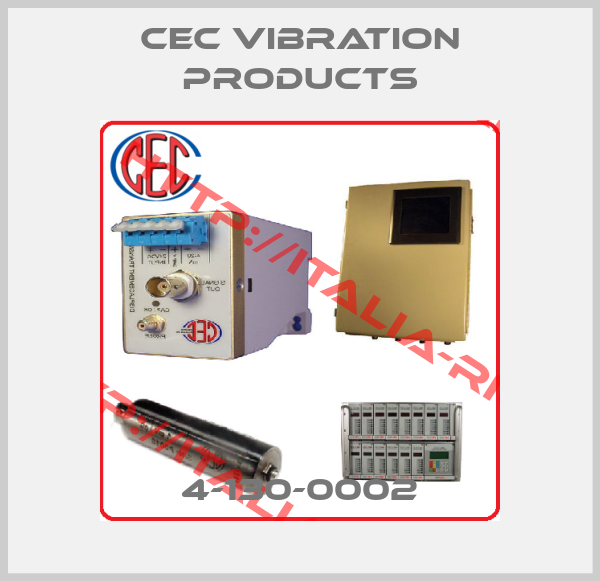 CEC VIBRATION PRODUCTS-4-130-0002
