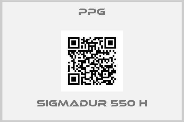 PPG-SIGMADUR 550 H