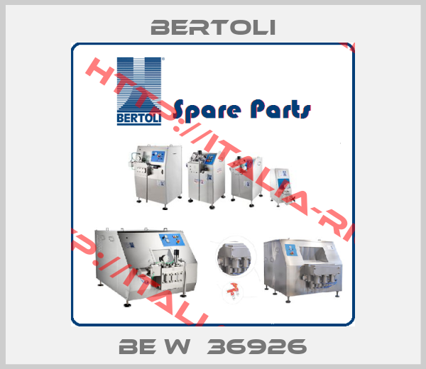 BERTOLI-BE W  36926