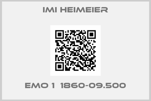 IMI Heimeier-EMO 1  1860-09.500