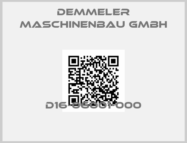 Demmeler Maschinenbau GmbH-D16-06001-000