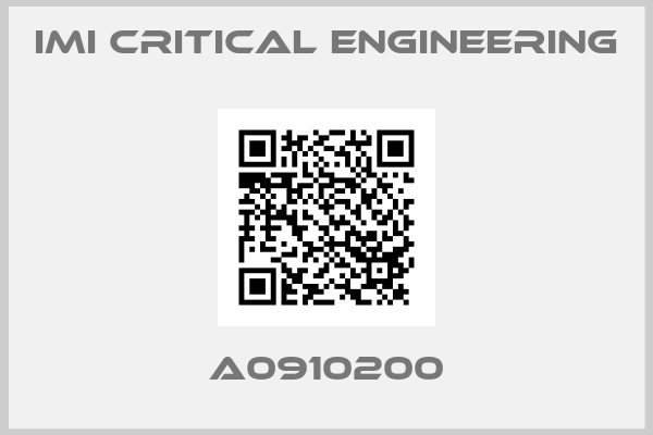IMI Critical Engineering-A0910200