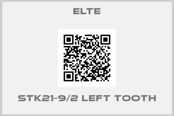 Elte-STK21-9/2 left tooth