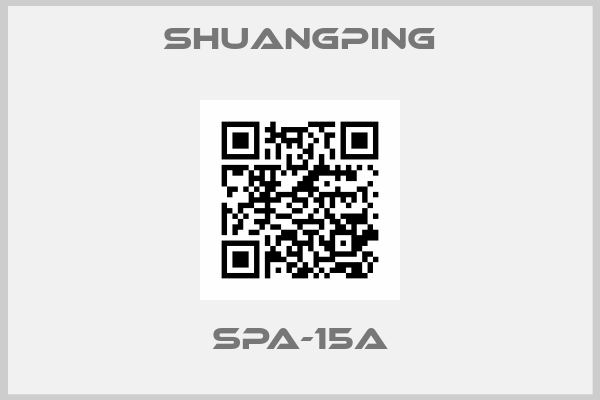 SHUANGPING- SPA-15A