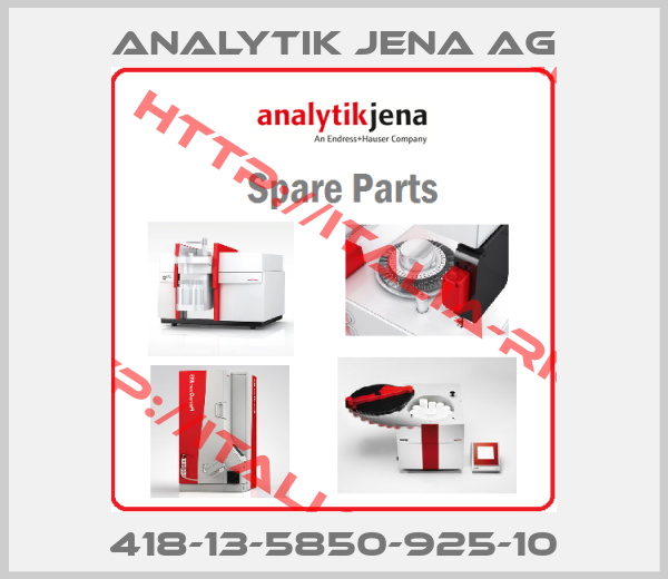Analytik Jena AG-418-13-5850-925-10