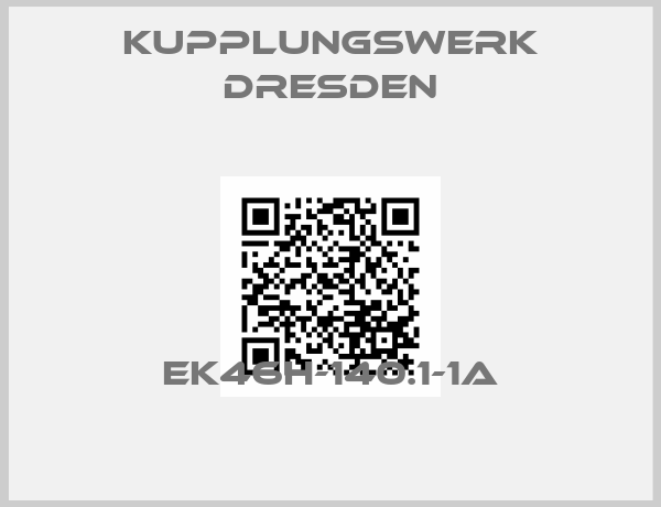 Kupplungswerk Dresden-EK46H-140.1-1A