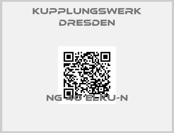Kupplungswerk Dresden-NG 40 ELKU-N