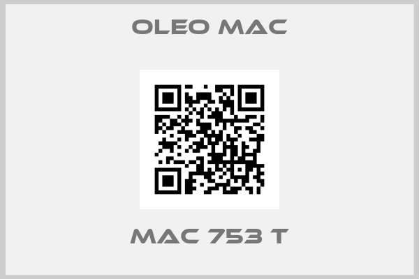 Oleo Mac-MAC 753 T