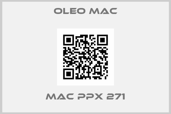 Oleo Mac-MAC PPX 271