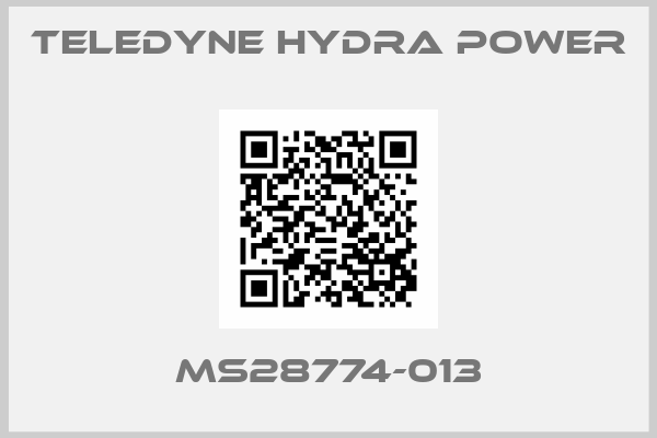Teledyne Hydra Power-MS28774-013