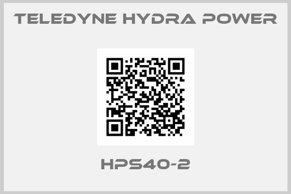 Teledyne Hydra Power-HPS40-2