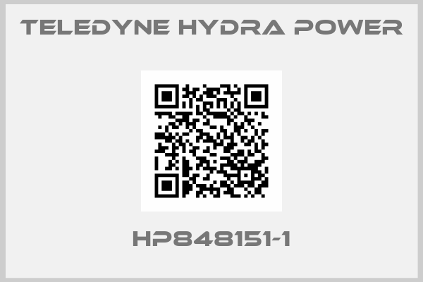 Teledyne Hydra Power-HP848151-1