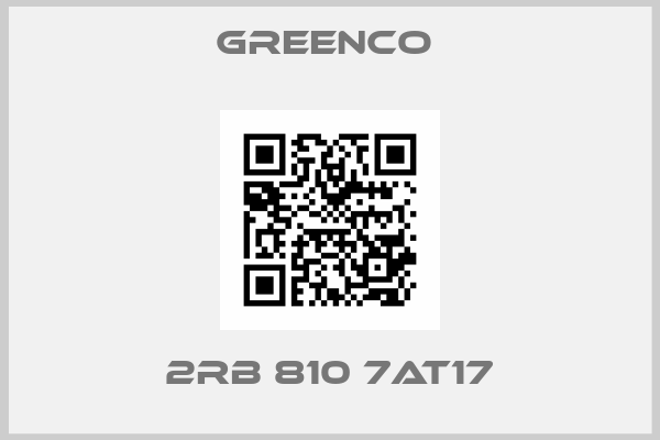 Greenco -2RB 810 7AT17