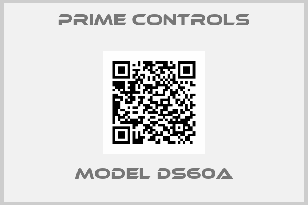 PRIME CONTROLS-Model DS60A