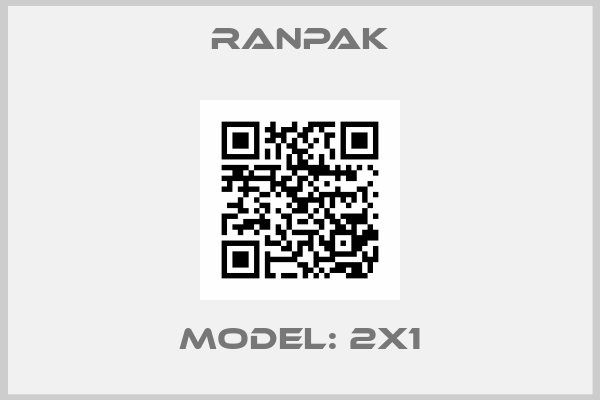 Ranpak-Model: 2X1